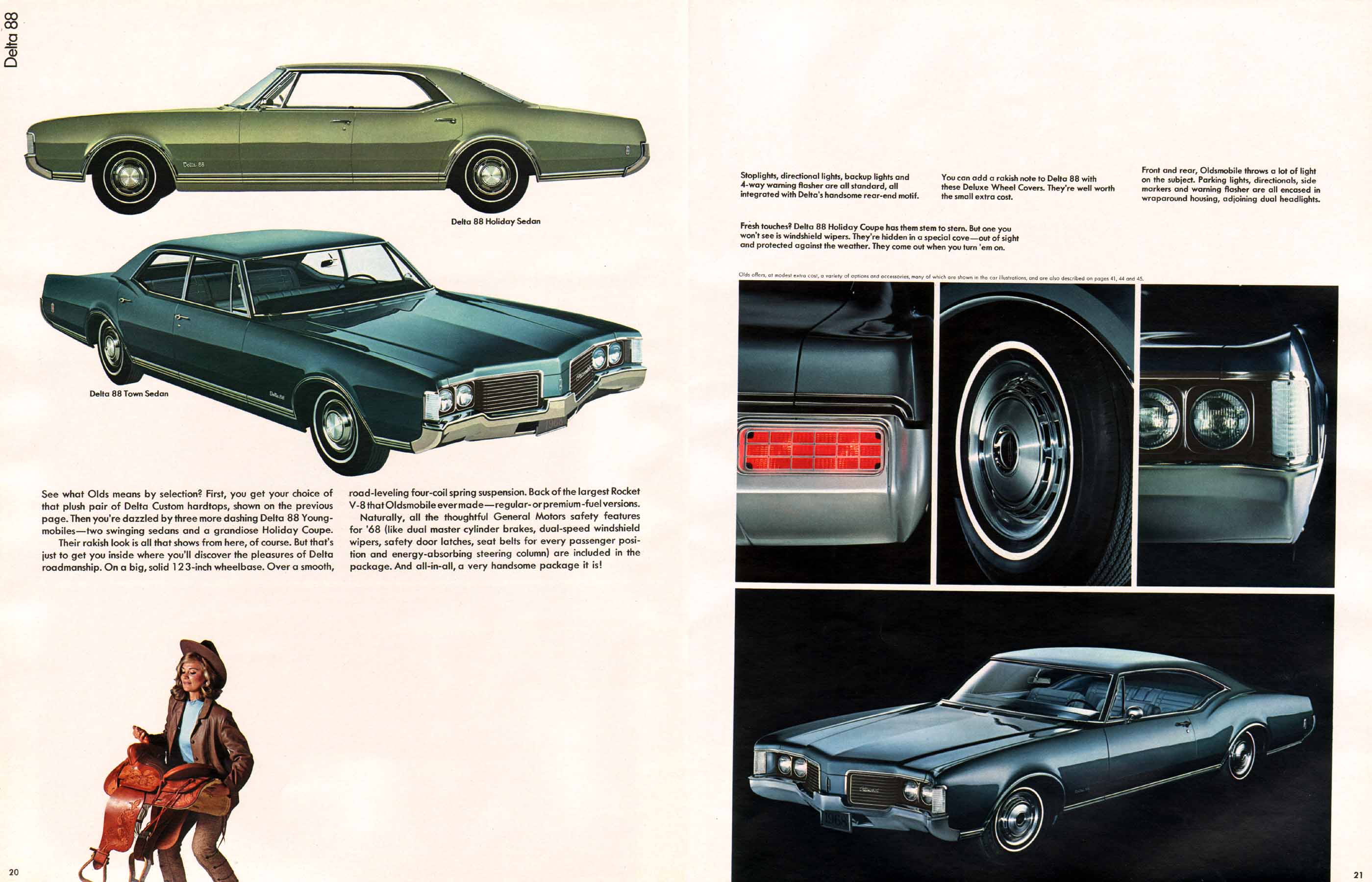 1968 Oldsmobile Prestige Brochure Page 2